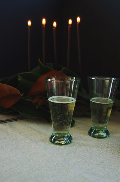 Beldi Bistro Glasses Glass Kessy Beldi Brand_Kessy Beldi Brand_Une Vie Nomade Kitchen_Drinkware New Arrivals Wine Glasses Recycled_French_Bistro_Wine_Glass-B29E37D4-1987x3000