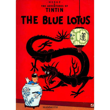 Original Clothbound - Tintin in Blue Lotus Tintin Home_French Nostalgia Home_Gifts 1303-74602