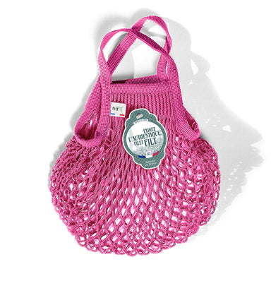 Filt Mini Bag in Pink Sorbet Bag Filt Bags Brand_Filt Textiles_Shoppers 301-Pink-Sorbet-Edit