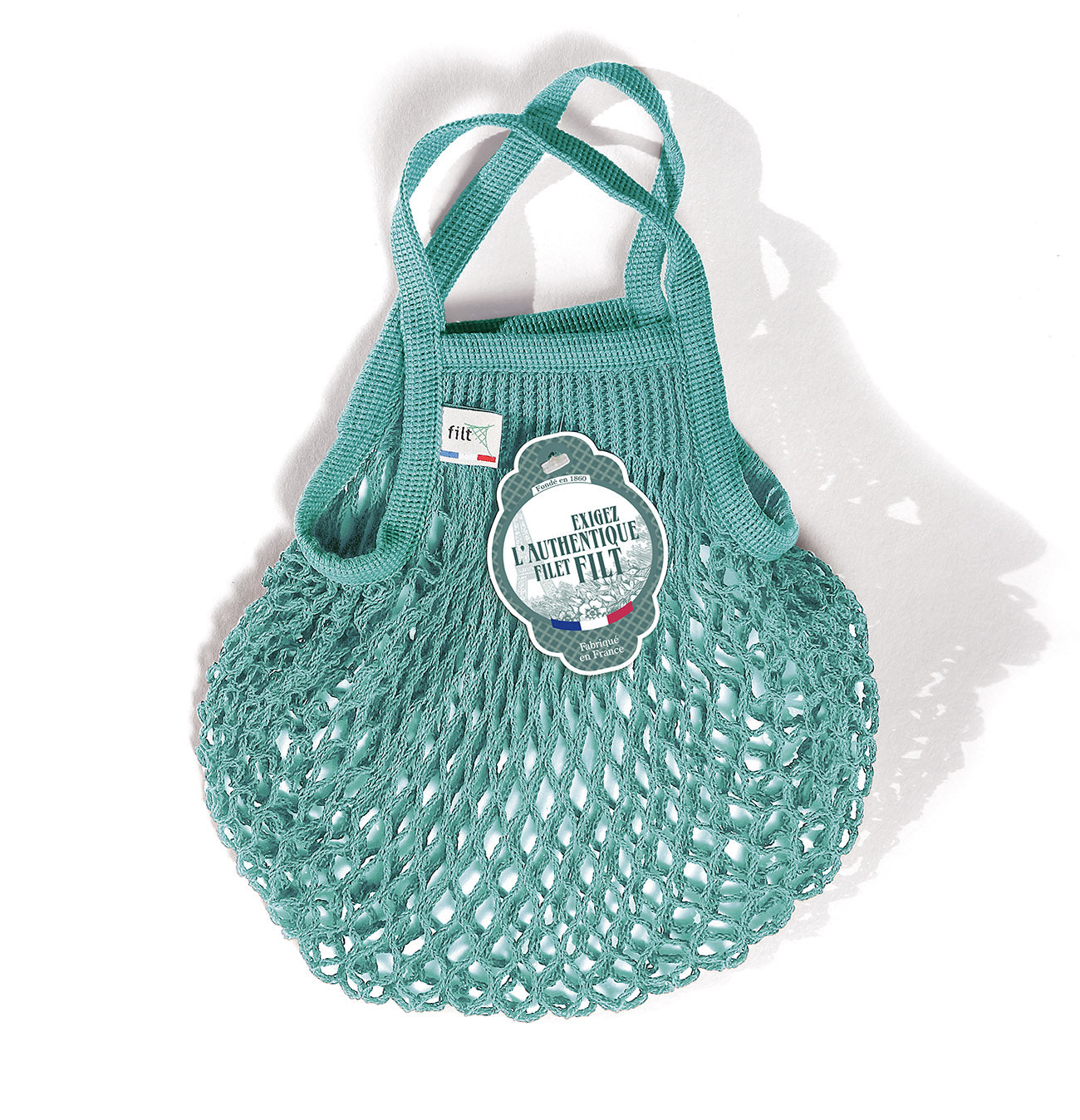 Filt Mini Bag in Aqua - Bag - Filt - Bags - Brand_Filt - Shopping Bags - Textiles_Shoppers - 301Aqua_blue.