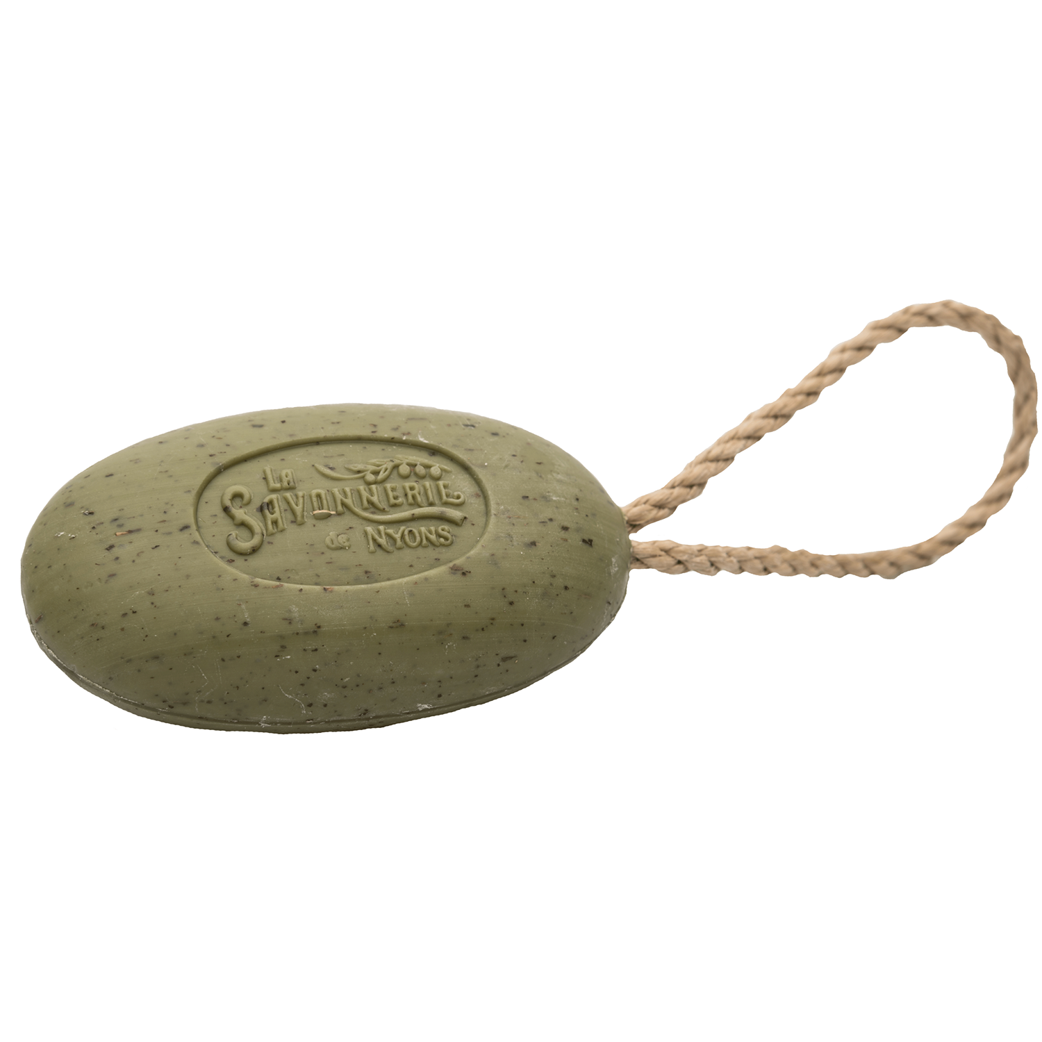 La Savonnerie de Nyons 220g Exfoliating Soap with Rope Olive Seed Kernel Soap La Savonnerie de Nyons Back in stock Bath & Body_Bar Soap Brand_La Savonnerie de Nyons KTFWHS 32805-olive_c2155581-2fa1-4a47-b716-eaabb33cd6dd