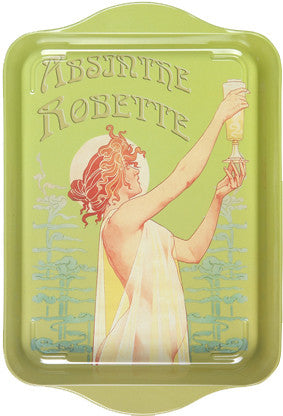 Absinthe Robette Mini Metal Tray Decorative Trays French Nostalgia Brand_French Nostalgia Home_Decorative Trays Home_French Nostalgia 5402-P10691