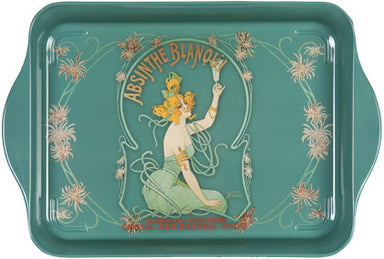 Absinthe Blanqui Mini Metal Tray Decorative Trays French Nostalgia Brand_French Nostalgia Home_Decorative Trays Home_French Nostalgia 5402-P10878