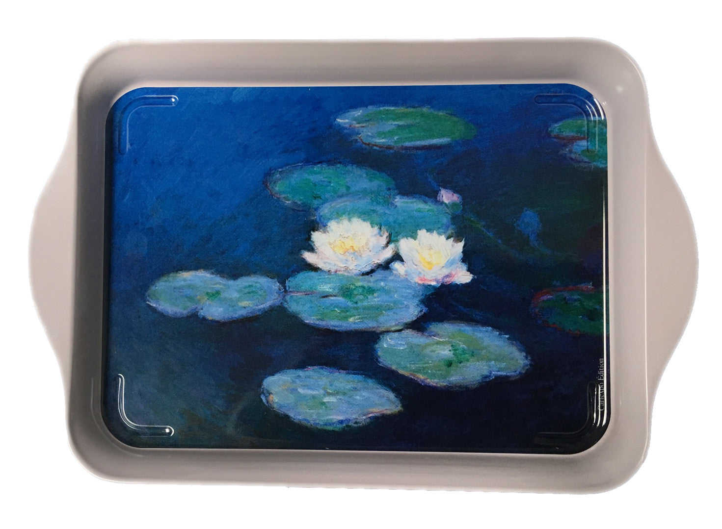 Monet Water Lilies Mini Metal Tray Decorative Trays French Nostalgia Brand_French Nostalgia Home_Decorative Trays Home_French Nostalgia 5402-P109702