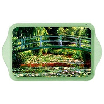 Monet Japanese Footbridge Mini Metal Tray Decorative Trays French Nostalgia Brand_French Nostalgia Home_Decorative Trays Home_French Nostalgia 61c98Ehu8zL._SY355