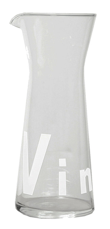 Vin Carafe (Small - 10 oz) - Glass - Kiss That Frog - Carafes - 7107-0011_2