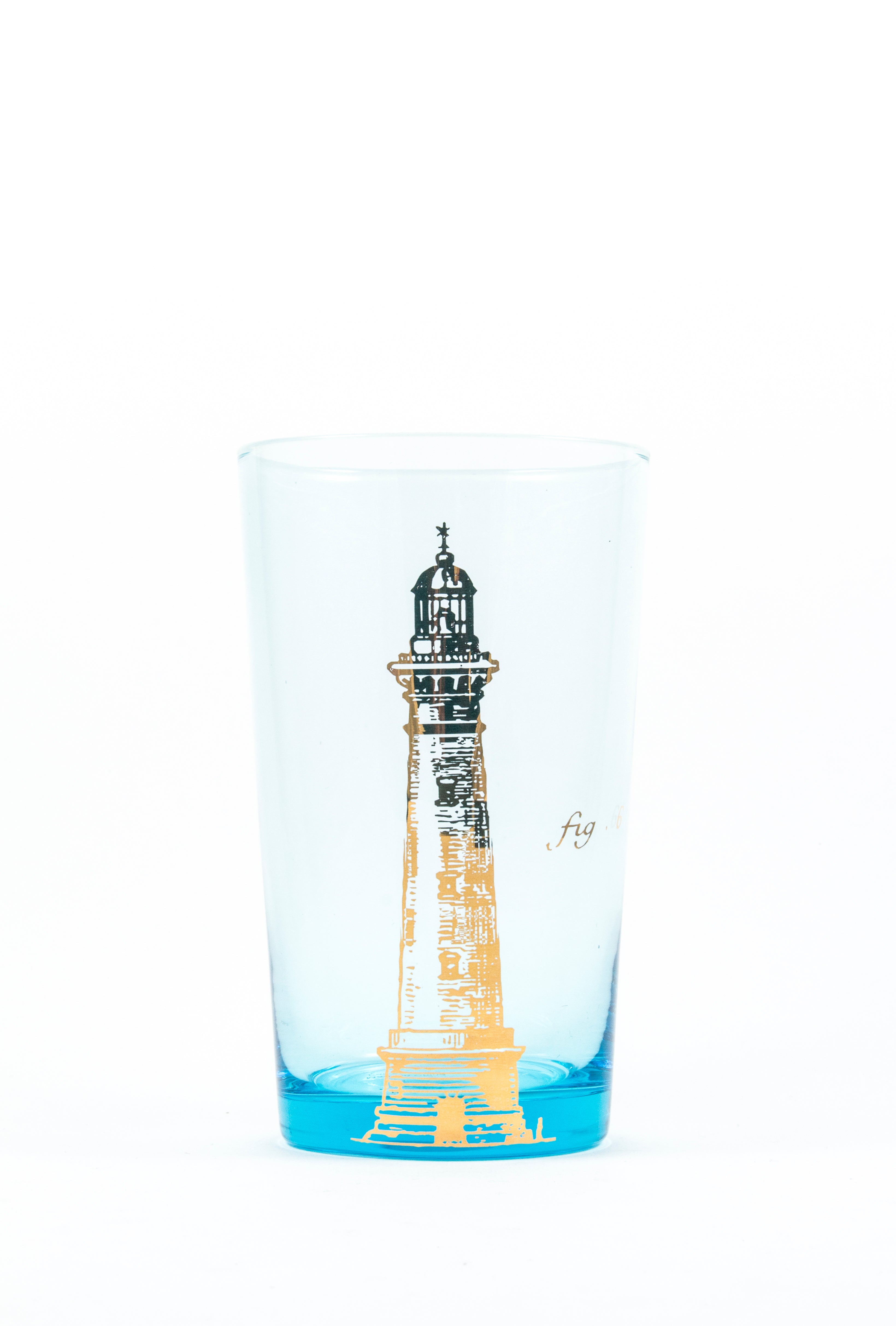 Oceania Highball Cyan Lighthouse Glass Oceania Brand_Oceania Kitchen_Drinkware KTFWHS Oceania 7119-0005_S4