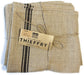 Thieffry Monogramme Linen Napkin (21" x 20") Textile Thieffry Brand_Thieffry Napkins Textiles_Towels & Napkins Thieffry 7411-0003_c15c1053-d915-4760-a4f4-cc990a9ca5dc