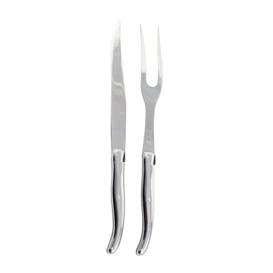 Laguiole Platine Stainless Steel Carving Set in Wood Box Cutlery Set Laguiole Brand_Laguiole Cheese Sets Kitchen_Dinnerware Laguiole Loose Mini Rainbow Utensils Serveware 7900-23547_SS_Laguiole-Stainless-Steel_e7d19ab8-2f7b-4a50-a66c-f9a8f9c19833