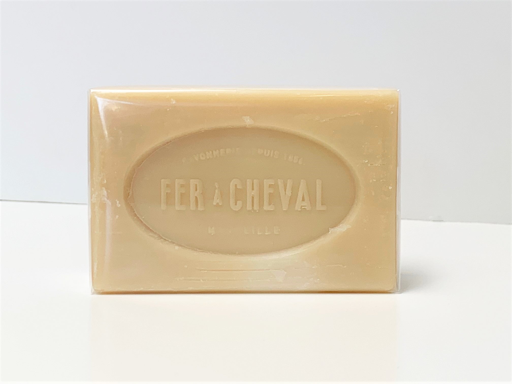 Fer à Cheval Genuine Marseille Soap Unscented 250g Bar Soap Fer à Cheval Bath & Body_Bar Soap Brand_Fer à Cheval CLEAN OUT SALE Cube Soaps Soap 8600-021450front