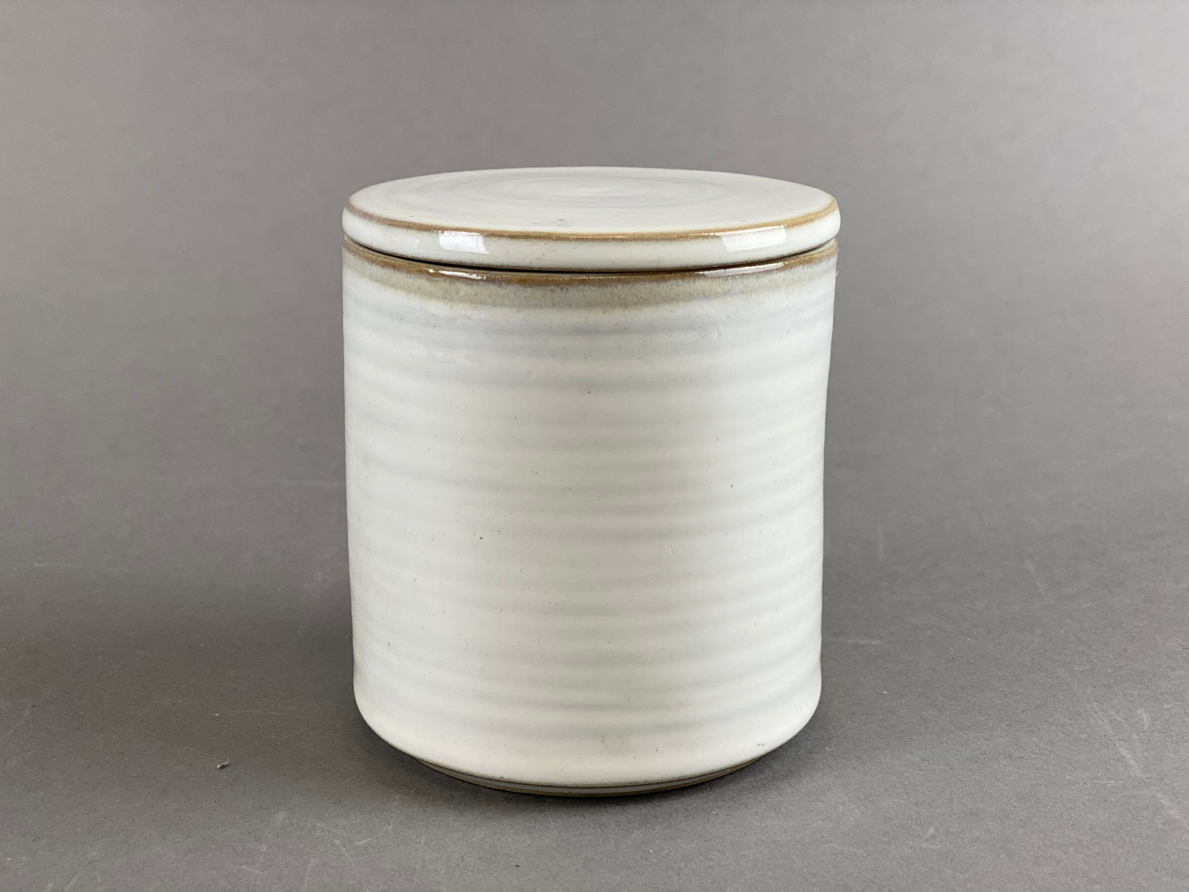 Yarnnakarn Rustic Medium Canister Ceramic Yarnnakarn Brand_Yarnnakarn Kitchen Storage Kitchen_Kitchenware Kitchen_Storage 9800-TB216RusticMediumJar