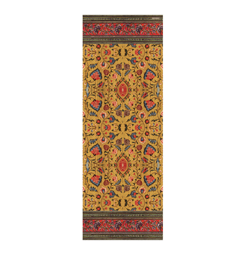 Beija Flor Bohemian Garden Marigold Floor Mat (Buy 2 Get 1 Free!) Rugs Beija Flor Brand_Beija Flor Home_Decor Home_Floor Mats Bg8-Packshot