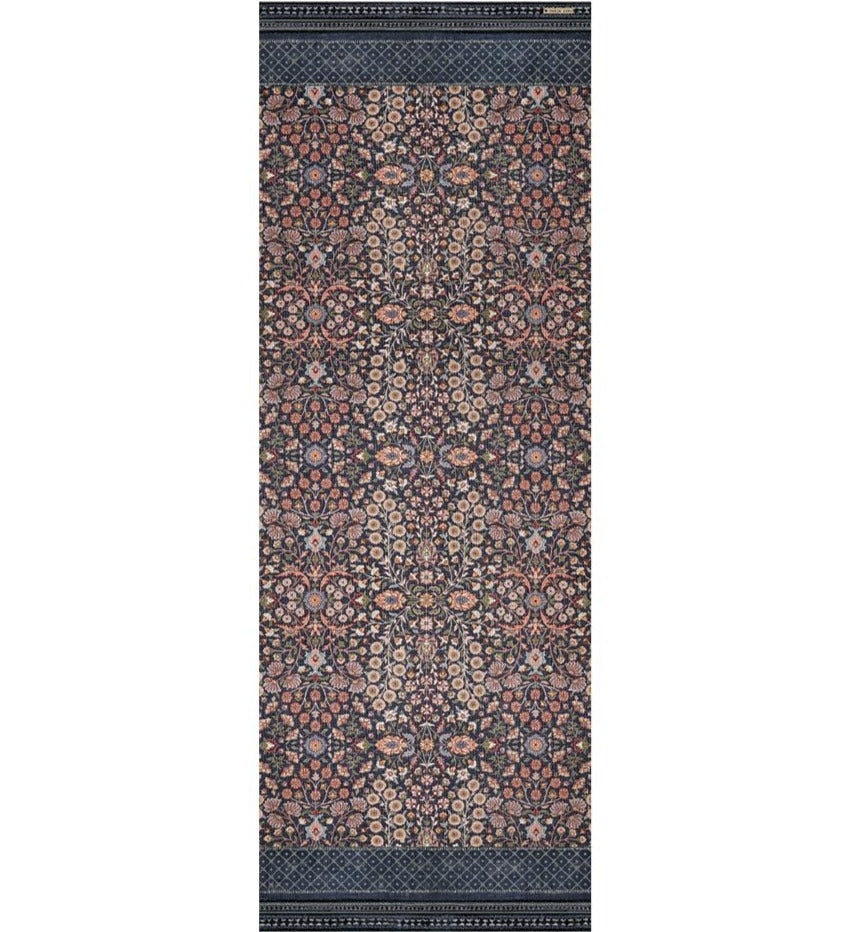 Beija Flor Bohemian Garden Spring XL Room Floor Mat (71" x 102") (Buy 2 Get 1 Free!) Rugs Beija Flor Brand_Beija Flor Flatwoven Home_Floor Mats New Arrivals Bohemain-dark-Packshot