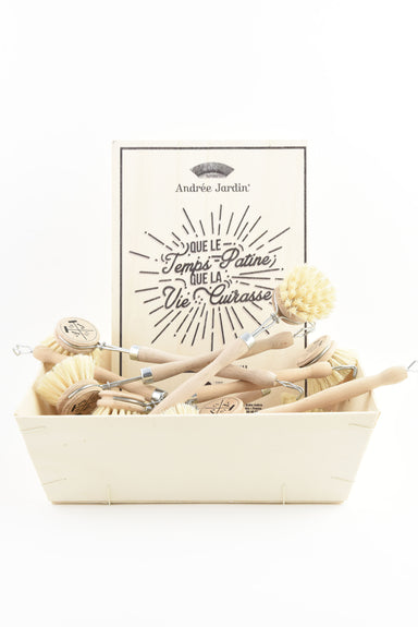 Andrée Jardin Tradition Set of 12 Handled Dish Brushes in Retail Display Box Utilities Andrée Jardin Andrée Jardin Back in stock Brand_Andrée Jardin Home_Household Cleaning Kitchen_Accessories La Cuisine Summer Clean Up DSC2333