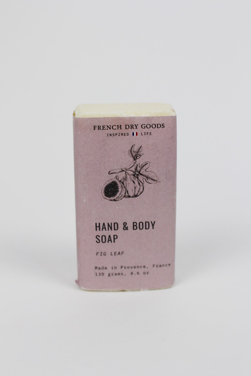 Hand & Body Bar Soap Fig Leaf 130 grams French Dry Goods Bath & Body_Bar Soap Brand_French Dry Goods New Arrivals new arrivals 2023 Fig_Leaf_Solid_Soap