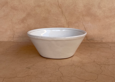 French Dry Goods Conical Bowl Large (Formerly Clos du Manoir) Bowls French Dry Goods Brand_Clos du Manoir Dinnerware_Bowls & Plates Kitchen_Serveware New Arrivals IMG_0884-Clos-du-Manoir-Conical-Bowl-Large