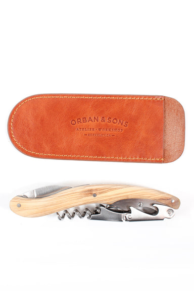 Orban & Sons Large Olivewood Corkscrew With Leather Pouch Orban & Sons Brand_Orban & Sons Enamelware Numbers Orban & Sons MG_8481_14dfd4a5-b6b4-4d21-9bd8-69969c63ba16