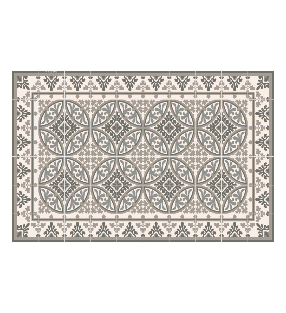 Beija Flor Light Grey Barcelona Placemat (13" x 20") (Buy 2 Get 1 Free!) Placemats Beija Flor Brand_Beija Flor Home_Decor Home_Placemats P-T10-Packshot