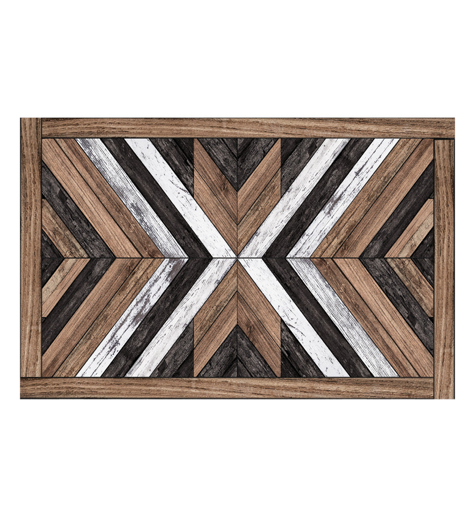 Beija Flor Wood Art Placemat Black & Brown (13" x 20") (Buy 2 Get 1 Free!) Placemats Beija Flor Brand_Beija Flor CLEAN OUT SALE Home_Decor Home_Placemats LMF23 P-WA3-packshot