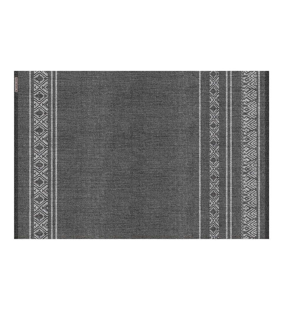 Beija Flor Black Mudcloth Placemat (13" x 20") (Buy 2 Get 1 Free!) Placemats Beija Flor Brand_Beija Flor CLEAN OUT SALE Home_Decor Home_Placemats P-af3-Packshot