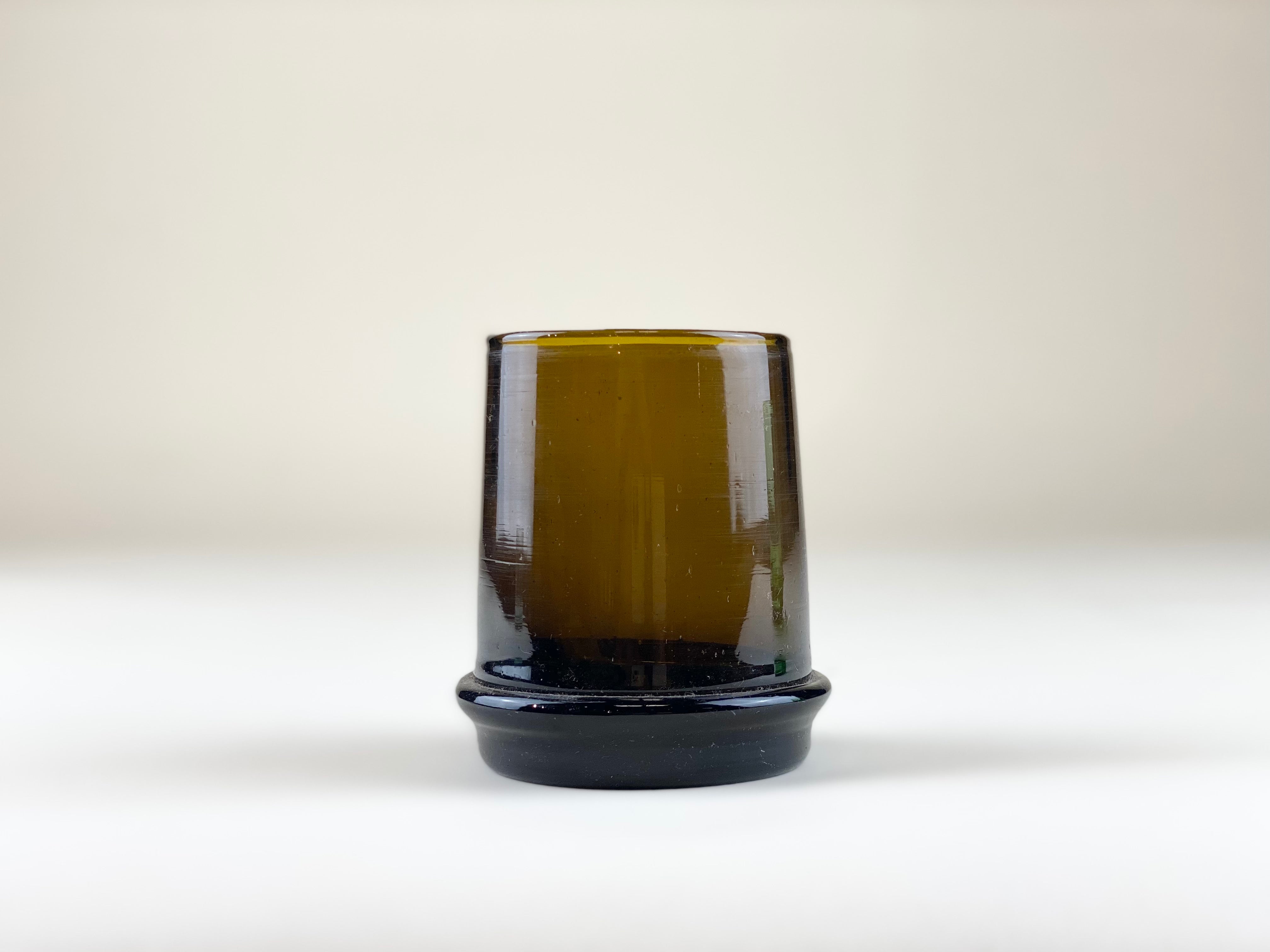 Beldi Medium Tapered Tumbler Brown Glass Kessy Beldi Brand_Kessy Beldi Brand_Une Vie Nomade Kitchen_Drinkware Wine Glasses PhotoJul27_114542AM