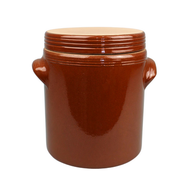 Poterie Renault Condiment Jar Medium Ceramic Poterie Renault Brand_Poterie Renault Home_Decor New Arrivals Poterie Renault PoterieRenaultThumbnails_7