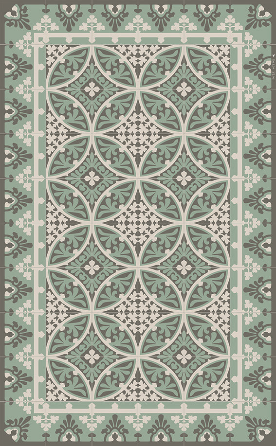 Beija Flor Mint Barcelona Floor Mat (Buy 2 Get 1 Free!) Rugs Beija Flor Brand_Beija Flor CLEAN OUT SALE Home_Decor Home_Floor Mats T12-KTF