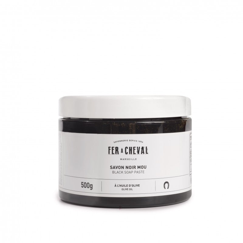Fer à Cheval Black Soap Paste Olive Oil 500ml Soap Fer à Cheval Brand_Fer à Cheval CLEAN OUT SALE Home_Household Cleaning KTFWHS black-soap-paste-500g