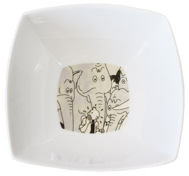 Square Elephant Bowl Tintin Home_French Nostalgia Kitchen_Serveware Tintin square_elephant_bowl