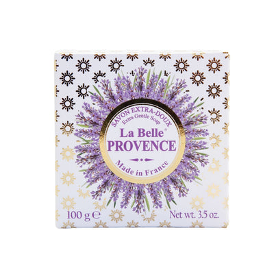 La Belle Provence 100g Soap in Cardboard Box - Lavender Bath & Body La Savonnerie de Nyons 100g Soap in Tin Box Bath & Body_Bar Soap Brand_La Savonnerie de Nyons new arrivals 2023 17