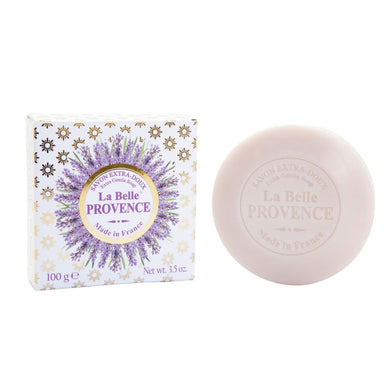 La Belle Provence 100g Soap in Cardboard Box - Lavender Bath & Body La Savonnerie de Nyons 100g Soap in Tin Box Bath & Body_Bar Soap Brand_La Savonnerie de Nyons new arrivals 2023 18