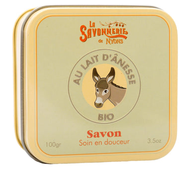 100g Soap in Tin Box - Lait D'Anesse Bath & Body La Savonnerie de Nyons 100g Soap in Tin Box Bath & Body_Bar Soap Brand_La Savonnerie de Nyons new arrivals 2023 30550-fermee_png