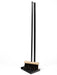 Andrée Jardin Mr. and Mrs. Clynk Complet Standing Broom & Dustpan Set Black Brooms Andrée Jardin Brand_Andrée Jardin Home_Broom Sets Home_Household Cleaning Home_Provençal Style La Maison 5300-3130_Andree_Jardin_Complet_Black_B_33d44020-7b2b-4bdf-aca0-7a6b54bf0703