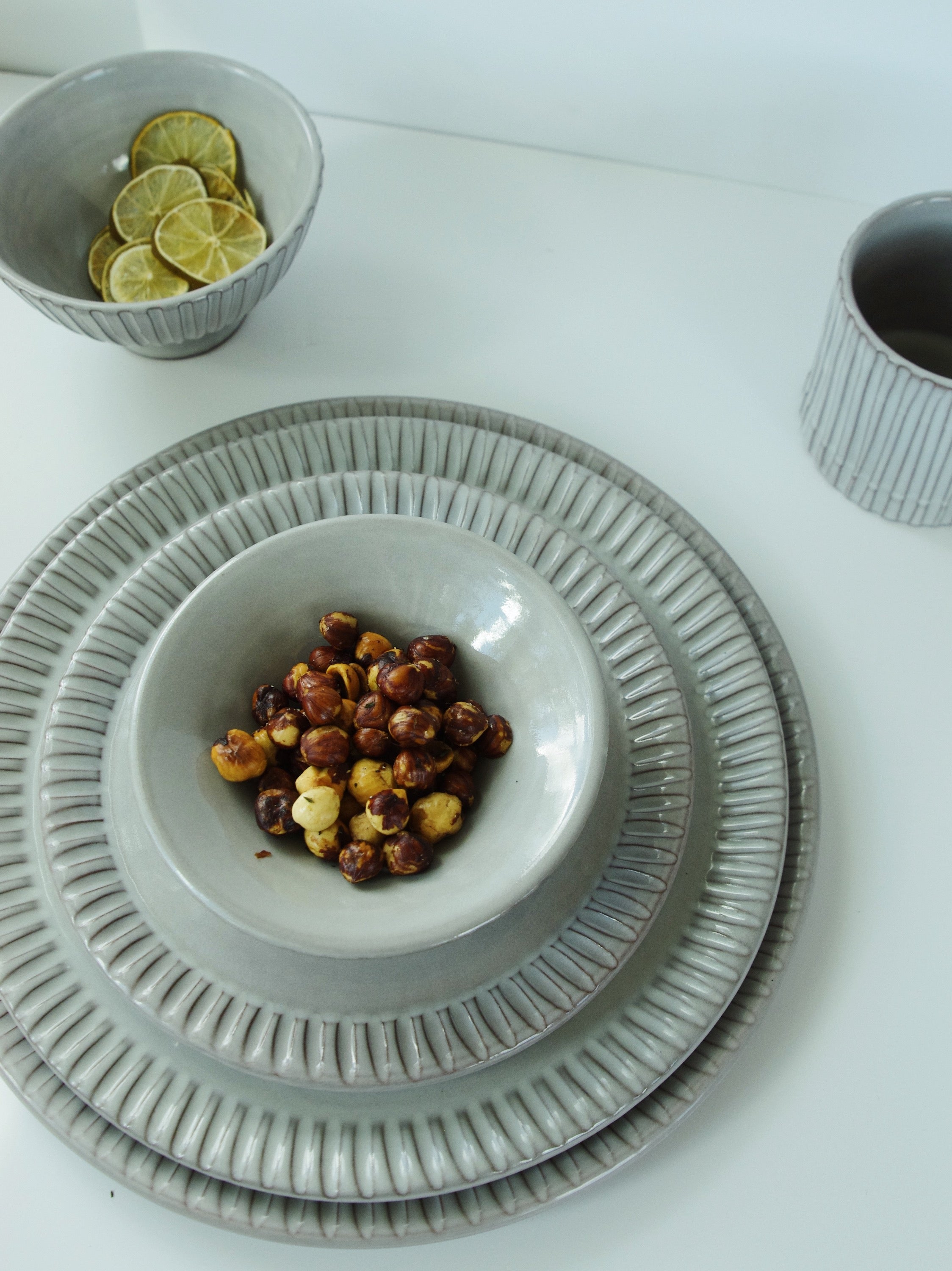 Avoine et Terre Small Conical Bowl—Earth Cereal Bowl French Dry Goods Avoine et terre ceramics Avoine et Terre conical bowl French ceramics French cereal bowl Moroccan ceramics Avoine_et_Terre_Earth_Conical_Bowl-17429230-2248x3000