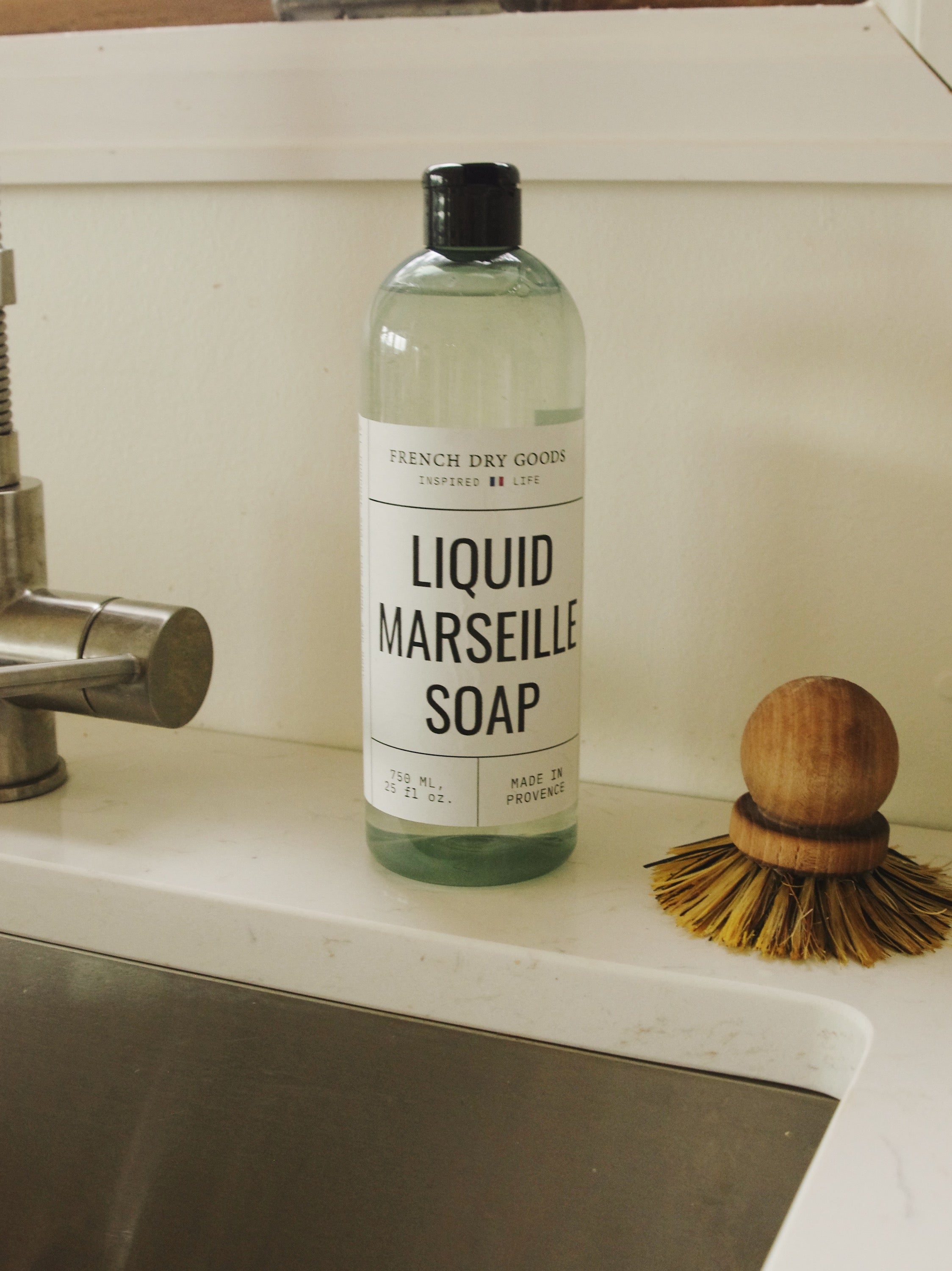 French Dry Goods Genuine Marseille Liquid Soap (750ml) Marseille Soap French Dry Goods french home care French Marseille Soap Genuine Marseille Soap Liquid Marseille Soa natural dish soap New Arrivals new arrivals 2023 French_Dry_Goods_Liquid_Marseille_Soap-3C4CFAA0-2248x3000