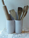French Dry Goods Kitchen Essentials—Double Wall Hanging Utensil Holder French Dry Goods french culinary pottery French kitchen essentials french pottery New Arrivals new arrivals 2023 wall utensil holder Kitchen_Essentials_Double_Wall_Hanger-A2BE2A0E-2248x3000