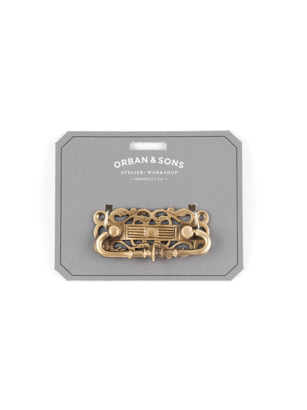 Orban & Sons Brass Cabinet Pulls Brass Puller #5 (1.57" x 3.14") Orban & Sons Brand_Orban & Sons Corkscrews & Tools Orban & Sons Orban_SonsBrassCabinetPulls1