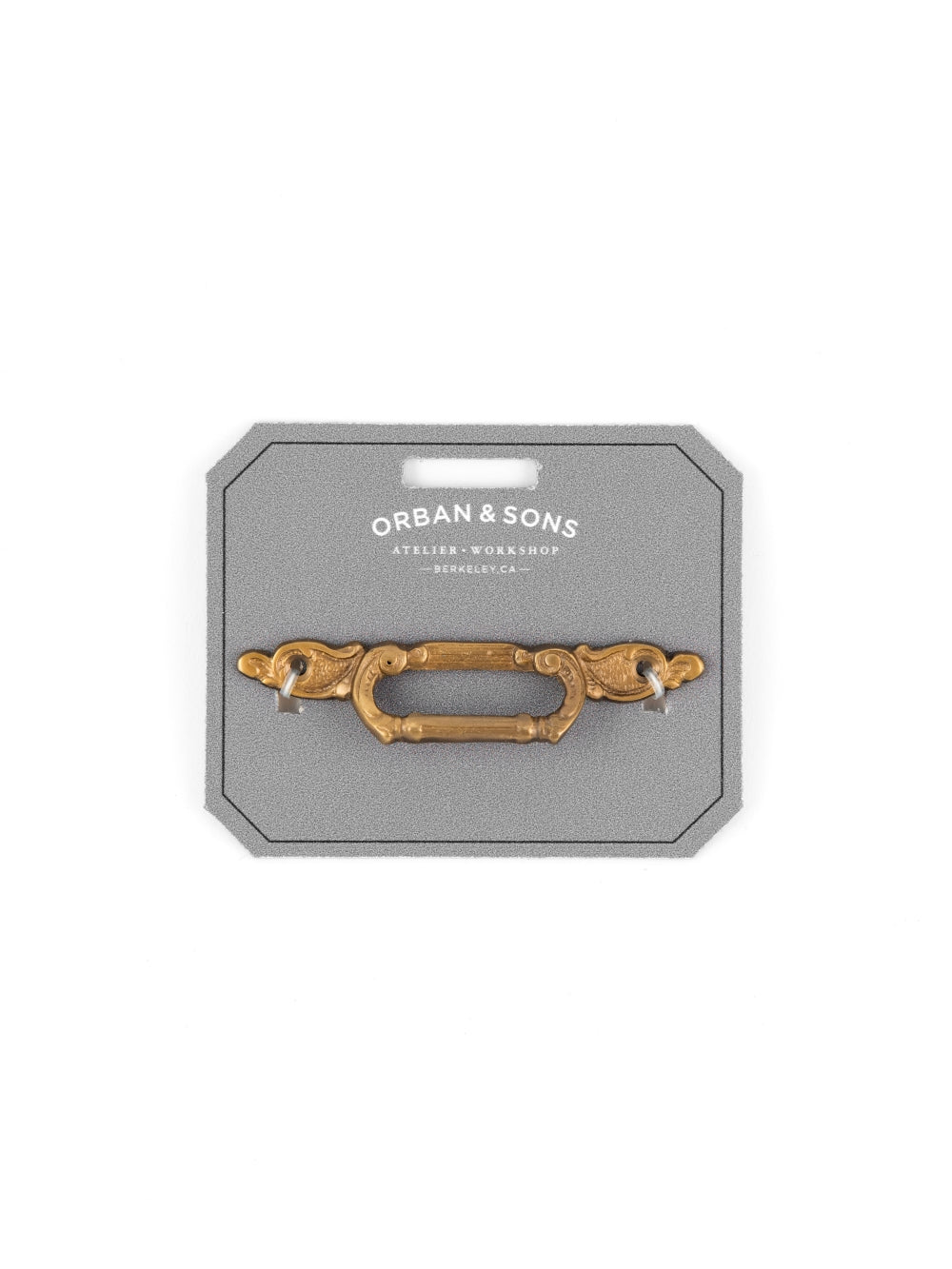 Orban & Sons Brass Cabinet Pulls Brass Puller #2 (0.78" x 3.54") Orban & Sons Brand_Orban & Sons Corkscrews & Tools Orban & Sons Orban_SonsBrassCabinetPulls_1