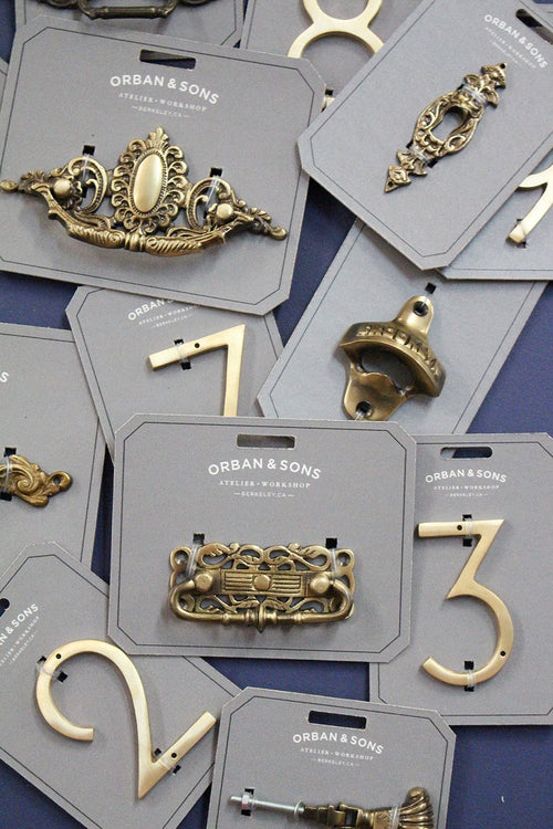 Orban & Sons Brass Cabinet Pulls Orban & Sons Brand_Orban & Sons Corkscrews & Tools Orban & Sons Orban_SonsBrassCabinetPulls_3