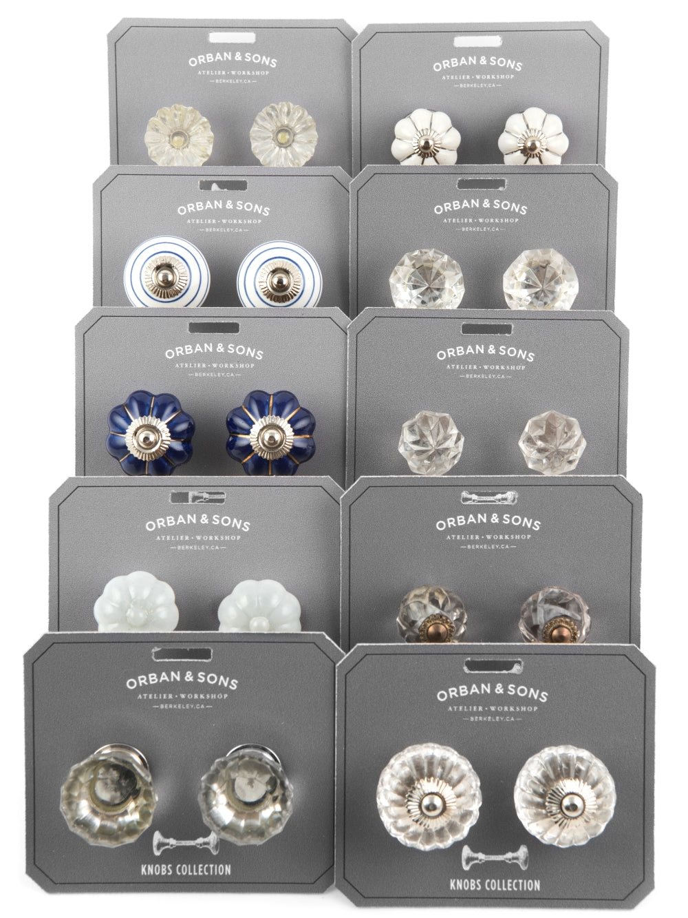 Orban & Sons Decorative Drawer Knobs Cabinet Knobs & Handles Orban & Sons Brand_Orban & Sons CLEAN OUT SALE Knobs & Pulls Orban & Sons OrbanandSonsDecorativeDrawerKnobsWhite3