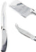 Laguiole Stainless Steel Mini Cheese Set in Kraft Box (Cutter, Spreader, Fork Tipped Knife) Cutlery Set Laguiole Brand_Laguiole Gift Sets Kitchen_Dinnerware Kitchen_Kitchenware Knife Sets Laguiole Mini Cheese Sets Spring Collection S3SSminicheesekraftbox