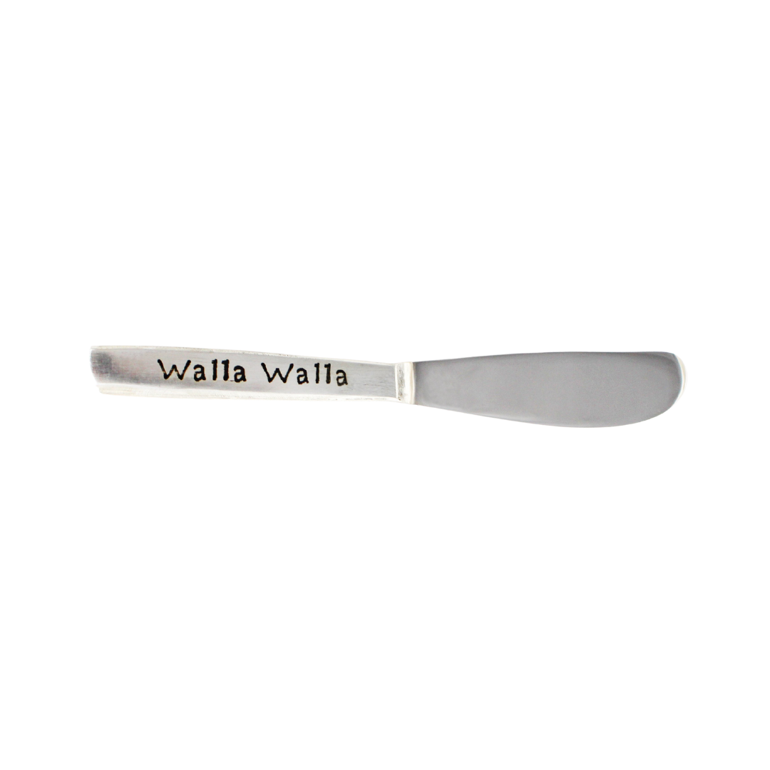 Vineyard Table Engraved Cheese Spreader (Set of 4) Walla Walla Utensils Vineyard Table Brand_Vineyard Table CLEAN OUT SALE Kitchen_Dinnerware KTFWHS VineyardTableEngravedCheeseSpreader_6_2e50b5a7-13a0-4beb-bebc-354695fc5775