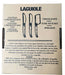 Laguiole Stainless Steel Mini Cheese Set in Kraft Box (Cutter, Spreader, Fork Tipped Knife) Cutlery Set Laguiole Brand_Laguiole Gift Sets Kitchen_Dinnerware Kitchen_Kitchenware Knife Sets Laguiole Mini Cheese Sets Spring Collection karftpackagingback