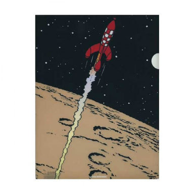 Plastic Sleeves Rocket - Tintin - Home_French Nostalgia - Home_Gifts - 1301-15128