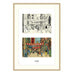 Tintin Framed Lithos (Set of 8 - 2 Copies & 4 Designs) - Children - Tintin - Home_French Nostalgia - Tintin - 1301-23521b