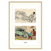 Tintin Framed Lithos (Set of 8 - 2 Copies & 4 Designs) - Children - Tintin - Home_French Nostalgia - Tintin - 1301-23521d