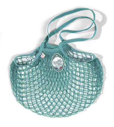 Filt Medium Bag in Aqua Bag Filt Bags Brand_Filt Shopping Bags Textiles_Shoppers 220_Aqua_blue