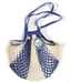 Filt Medium Bag in Blue and White Bag Filt Bags Brand_Filt Shopping Bags Textiles_Shoppers 220_Blue_White_Medium