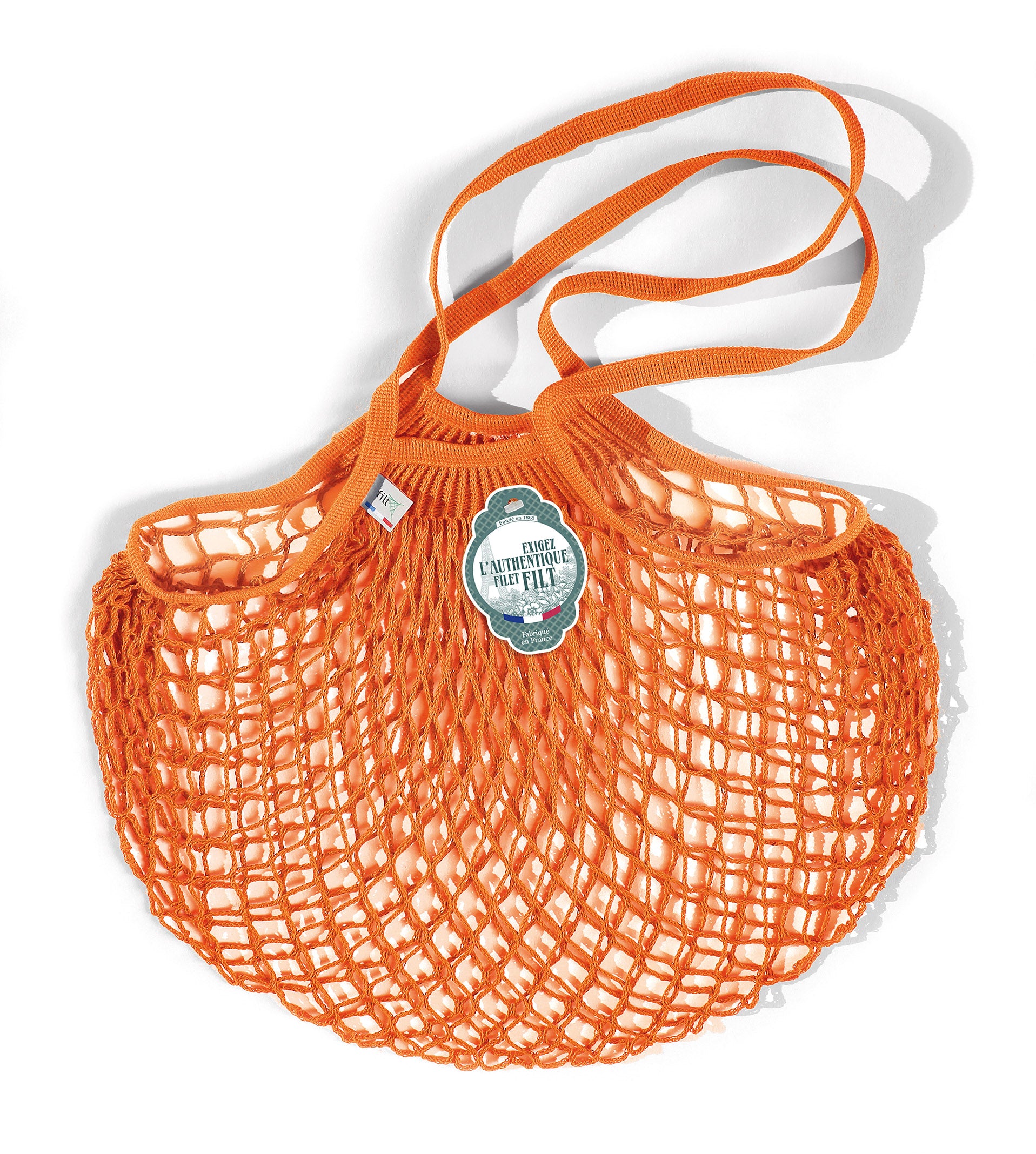 Filt Medium Bag in Orange Bag Filt Bags Brand_Filt Shopping Bags Textiles_Shoppers 220_Orange.Azteque
