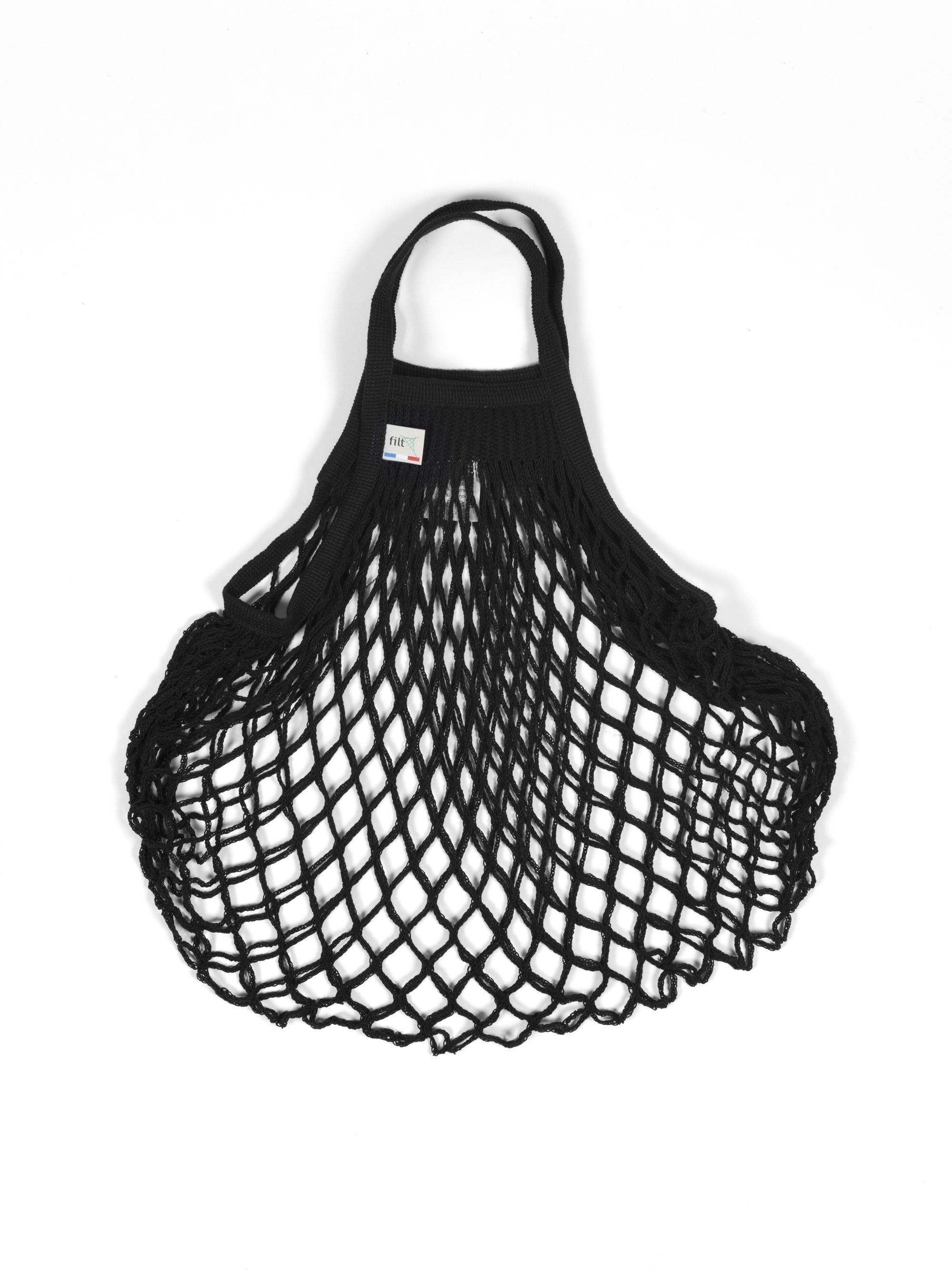 Short Handle Net Tote Bag, assorted colors